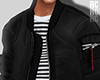 RC:Bomber .Jacket Black