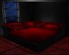 Red Black Day Bed