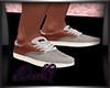 DQ Vans Cream Shoe M