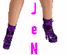 Purple sexy Boots KJ