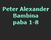 Peter Alexander Bambina