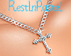 Cross Necklace silver