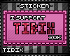 30k Support Sticker