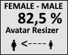 Avatar scaler 82,5%
