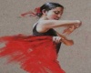 Flamenco swirlihg skirts