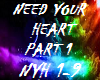 Need Your Heart. Prt 1