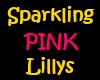 Pink Lillys sticker