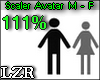 Scaler Avatar M - F 111%