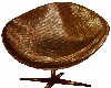 gold Brown Cuddle Chair