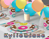 Donut Party Table