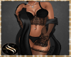 {SS} Elegant Blk Robe