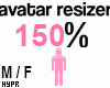 Avatar Resizer %150 M/F
