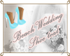 wedding shoe teal