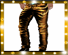Sexy Gold Latex Pants