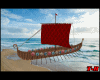 Viking Ship w/ shields