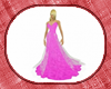 Caz's elegant pink gown