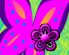 pink & purple butterfly