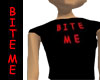 'Bite Me' Black T
