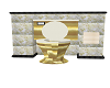 Elegant Gold Toilet