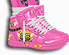 Pink Race Sneakers