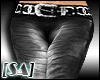 [SA] Black Leather Pants