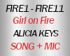 😻 Girl on Fire + Mic