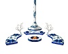 blue rose fireplace