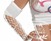 Coquette arm white