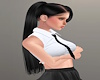 High Ponytail/Side Part