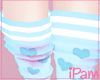 p. babygirl blue socks