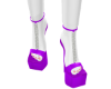 ~B&D~ Purple Chain Heels
