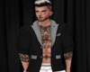 Open Suit Jacket/Tatts