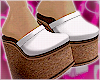 ! wedges white <333