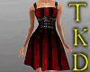 Red SexyBeltedDress