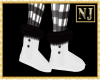 NJ] Santa White boots