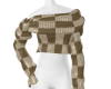 Checkered Autumn Sweater