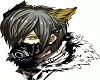 Cutout  cat-boy