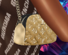 Gold Purse Handbag