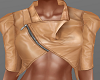 H/Leather Crop Vest