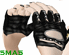 5MA5|Biker Black Gloves