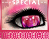 kawaii pink anime eyes
