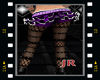 Jr Purple &black skirt
