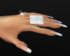 Middle finger Diamond 
