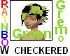 Black N' Green Checker