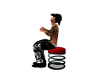 sexy stool kiss