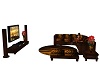 TV&Tiger Couch Set