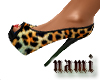 Heel pumps Leopard 