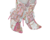 e Pink Quilted Boots