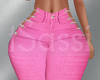 Pink Chain Jeans