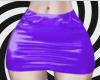 BB! Latex Skirt  Purple